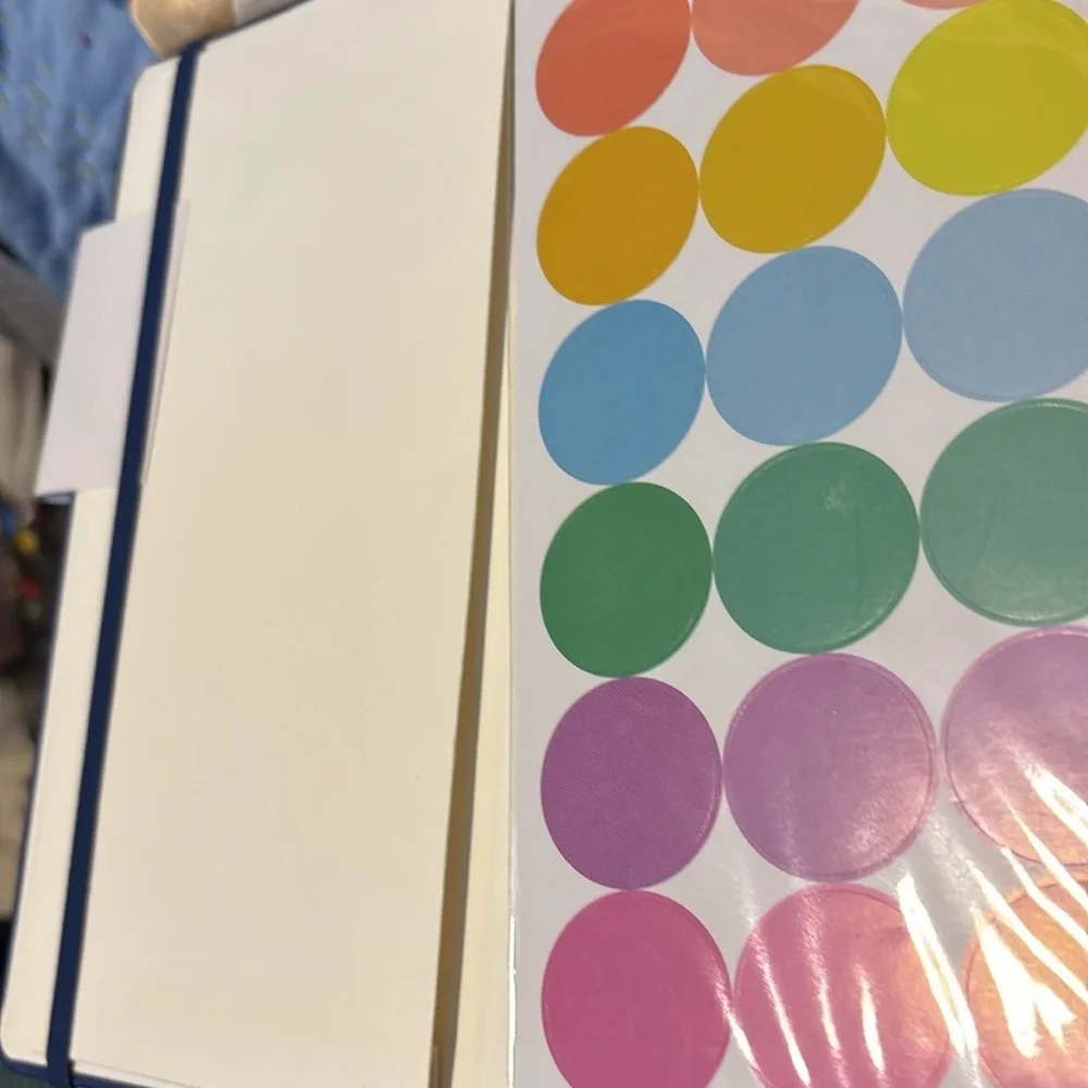 New in gift box Bruzela hard cover lined notebook blue